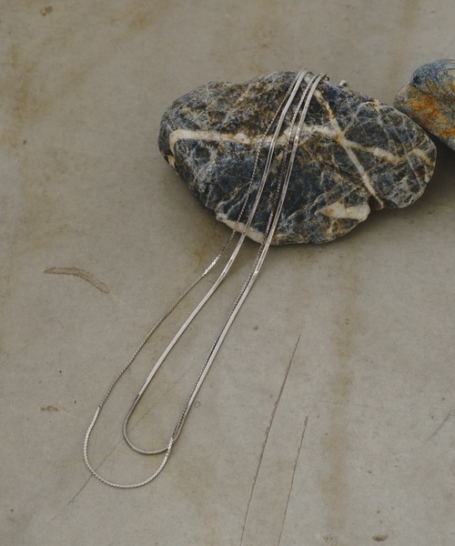 Kastane（カスタネ）の「【fiw.】スネーク２連ネックレス（ネックレス・レディース・ゴールド/シルバー・FREE）」の21枚目の写真