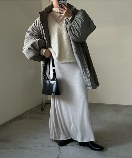 セール】2wayスタンドカラーモンスターコート（ダウンジャケット