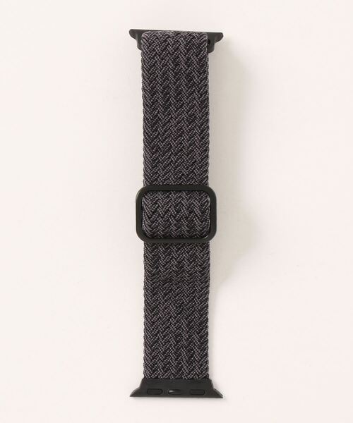 zandy(ズィーアンドワイ)の「zandy ズィー・アンド・ワイ/ Apple Watch【編み込みナイロンループ】アップルウォッチバンド ナイロンベルト 編み込みループ // rubber1(デジタル腕時計・メンズ・ホワイト系その他/ライトグリーン/ピンク/ラベンダー/ブラック/グレー/カーキ/ネイビー・M/S)」の13枚目の写真