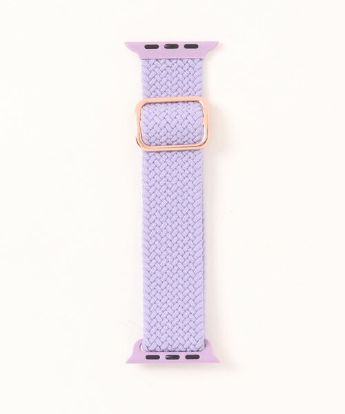 zandy(ズィーアンドワイ)の「zandy ズィー・アンド・ワイ/ Apple Watch【編み込みナイロンループ】アップルウォッチバンド ナイロンベルト 編み込みループ // rubber1(デジタル腕時計・メンズ・ホワイト系その他/ライトグリーン/ピンク/ラベンダー/ブラック/グレー/カーキ/ネイビー・M/S)」の17枚目の写真