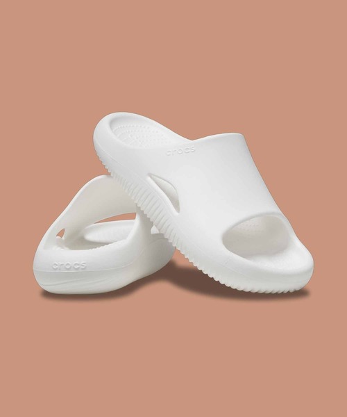crocs(クロックス)の「クロックス メロウ リカバリー スライド / crocs Mellow Recovery Slide/ リカバリーサンダル(サンダル・レディース・ライトグレー/ブラック/ベージュ/ホワイト・30cm/31cm/22cm/23cm/29cm/27cm/26cm/25cm/28cm/24cm)」の2枚目の写真