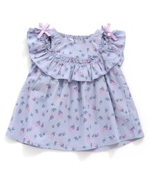 ボタニカル2WAYオフショルチュニック