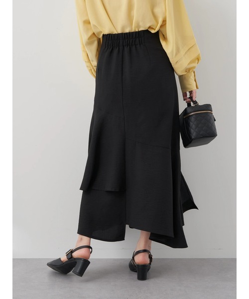 earth music&ecology（アースミュージックアンドエコロジー）の「アシンメトリーイレヘムスカート（スカート・レディース・ブラック/ベージュ/モカ・M/S）」の22枚目の写真