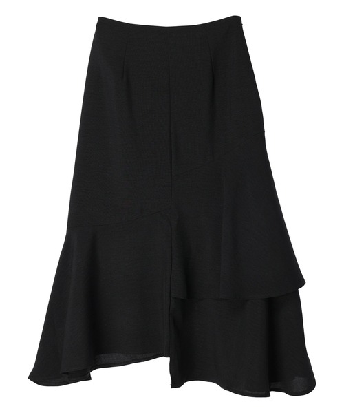 earth music&ecology（アースミュージックアンドエコロジー）の「アシンメトリーイレヘムスカート（スカート・レディース・ブラック/ベージュ/モカ・M/S）」の11枚目の写真