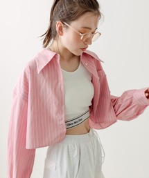 肩あきクロップドシャツ 1031040160