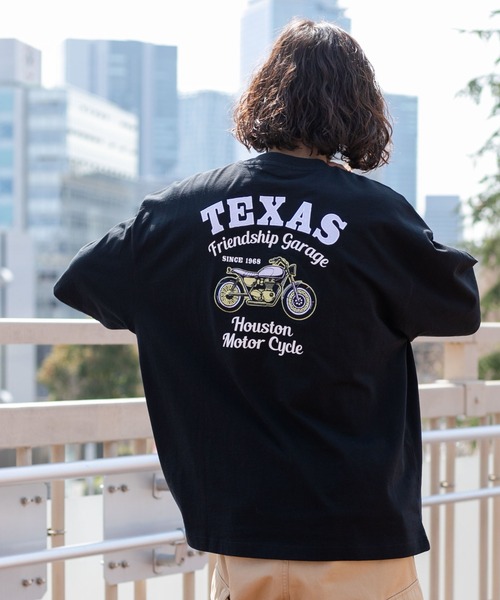 WEGO（ウィゴー）の「WEGO/ヘビーウエイトモチーフロゴT（Tシャツ/カットソー・メンズ・ホワイト系その他/ホワイト/ブラック/ブラック系その他・MEDIUM/LARGE）」の4枚目の写真