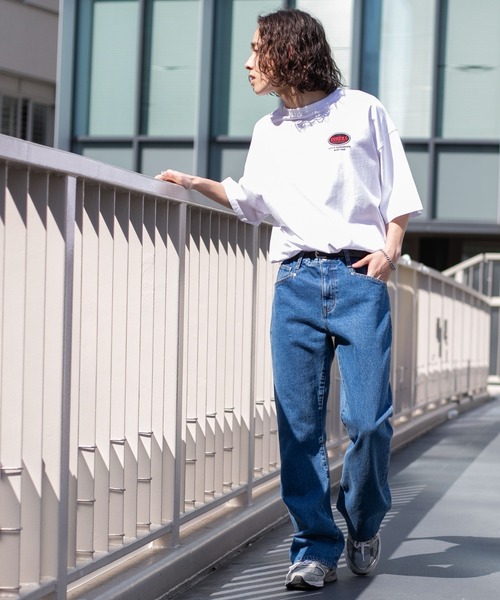 WEGO（ウィゴー）の「WEGO/ヘビーウエイトモチーフロゴT（Tシャツ/カットソー・メンズ・ホワイト系その他/ホワイト/ブラック/ブラック系その他・MEDIUM/LARGE）」の6枚目の写真