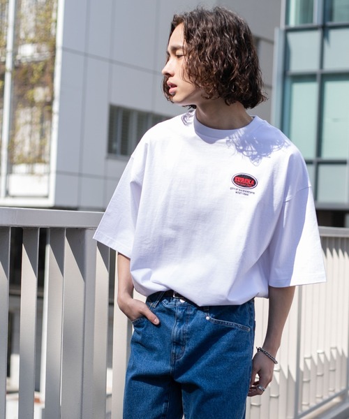 WEGO（ウィゴー）の「WEGO/ヘビーウエイトモチーフロゴT（Tシャツ/カットソー・メンズ・ホワイト系その他/ホワイト/ブラック/ブラック系その他・MEDIUM/LARGE）」の16枚目の写真