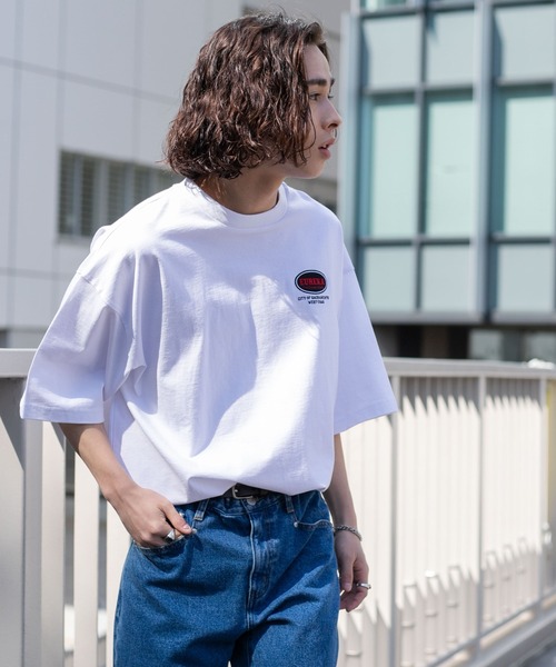 WEGO（ウィゴー）の「WEGO/ヘビーウエイトモチーフロゴT（Tシャツ/カットソー・メンズ・ホワイト系その他/ホワイト/ブラック/ブラック系その他・MEDIUM/LARGE）」の17枚目の写真