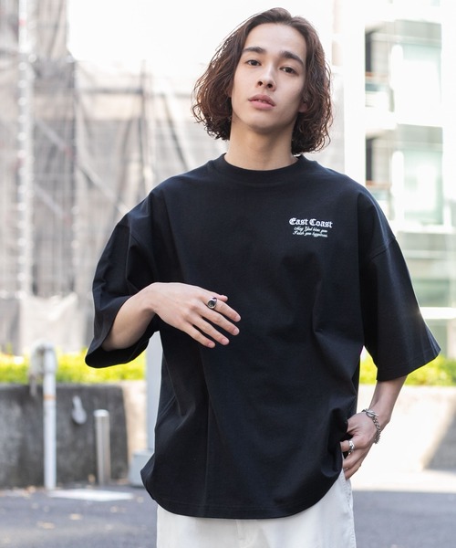 WEGO（ウィゴー）の「WEGO/ヘビーウエイトモチーフロゴT（Tシャツ/カットソー・メンズ・ホワイト系その他/ホワイト/ブラック/ブラック系その他・MEDIUM/LARGE）」の19枚目の写真