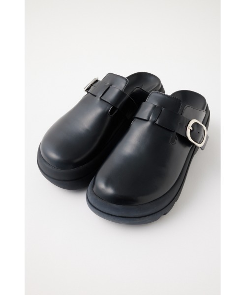 MOUSSY（マウジー）の「METAL BUCKLE SLIDE サンダル（サンダル・レディース・ブラック/ベージュ・LARGE/MEDIUM/SMALL）」の15枚目の写真