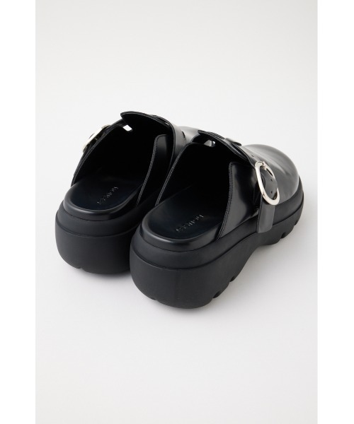 MOUSSY（マウジー）の「METAL BUCKLE SLIDE サンダル（サンダル・レディース・ブラック/ベージュ・LARGE/MEDIUM/SMALL）」の16枚目の写真