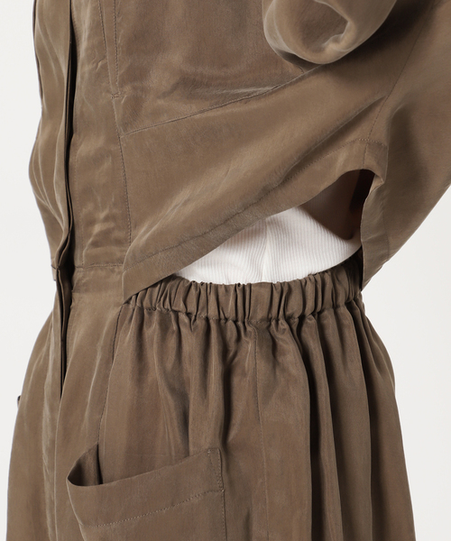 新品 plage × JANE SMITH 別注 オールインワン カーキ S