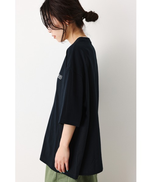 RODEO CROWNS WIDE BOWL（ロデオクラウンズワイドボウル）の「SHARE Double collar Tシャツ（Tシャツ/カットソー・レディース・ホワイト/ブラック/グリーン/イエロー・FREE）」の15枚目の写真