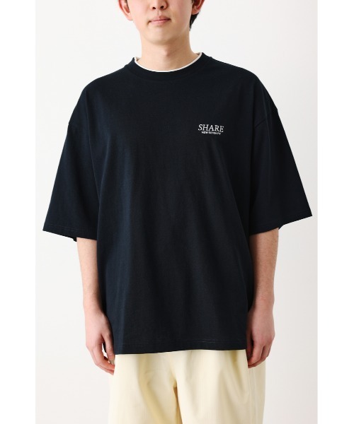 RODEO CROWNS WIDE BOWL（ロデオクラウンズワイドボウル）の「SHARE Double collar Tシャツ（Tシャツ/カットソー・レディース・ホワイト/ブラック/グリーン/イエロー・FREE）」の21枚目の写真