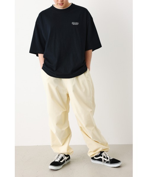 RODEO CROWNS WIDE BOWL（ロデオクラウンズワイドボウル）の「SHARE Double collar Tシャツ（Tシャツ/カットソー・レディース・ホワイト/ブラック/グリーン/イエロー・FREE）」の7枚目の写真