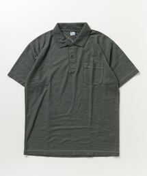 CLALAFOR / 倉敷染 半袖ポロシャツ 硫化染め