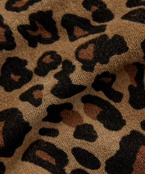 WILD LIFE TAILOR Adam et Rope'（ワイルドテーラーアダムエロペ　）の「【WILD LIFE TAILOR】パイル レオパード ハーフ パンツ（その他パンツ・メンズ・ベージュ系その他・L/M/XL）」の4枚目の写真