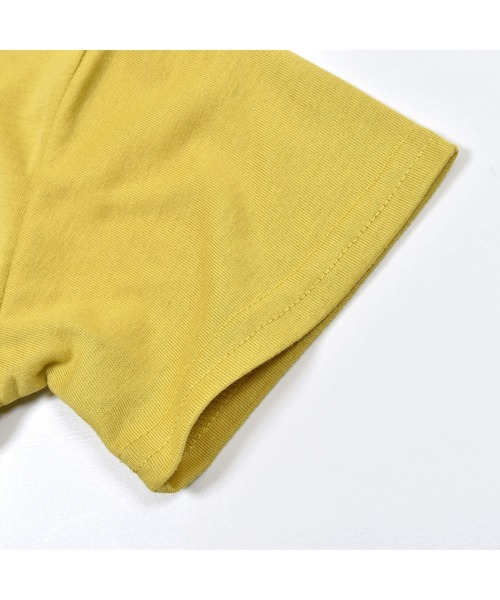 BeBe（ベベ）の「BeBe/配色ポケッタブルTシャツ(90~150cm)（Tシャツ/カットソー・キッズ・イエロー・140/130/100/90/110/120/150）」の12枚目の写真