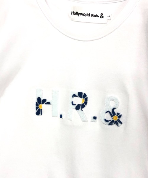 ADMIX/ATELIER SAB MEN(アドミックスアトリエサブメン)の「【Hollywood Rich.&】ハリウッドリッチ.& カーペット刺繍 / Extraコットンスムース クルーネック Tシャツ(半袖)(Tシャツ/カットソー・メンズ・ブラック/ホワイト・52/50)」の18枚目の写真