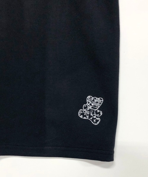 ADMIX/ATELIER SAB MEN(アドミックスアトリエサブメン)の「【Hollywood Rich.&】ハリウッドリッチ.& カーペット刺繍 / Extraコットンスムース クルーネック Tシャツ(半袖)(Tシャツ/カットソー・メンズ・ブラック/ホワイト・52/50)」の14枚目の写真