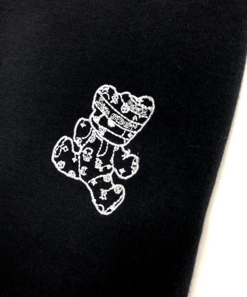 ADMIX/ATELIER SAB MEN(アドミックスアトリエサブメン)の「【Hollywood Rich.&】ハリウッドリッチ.& カーペット刺繍 / Extraコットンスムース クルーネック Tシャツ(半袖)(Tシャツ/カットソー・メンズ・ブラック/ホワイト・52/50)」の15枚目の写真