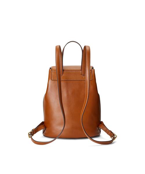 上質レザー☆RALPH LAUREN☆【ウィニー】ミディアムバックパック スムーズ レザー ミディアム ウィニー バックパック(バック