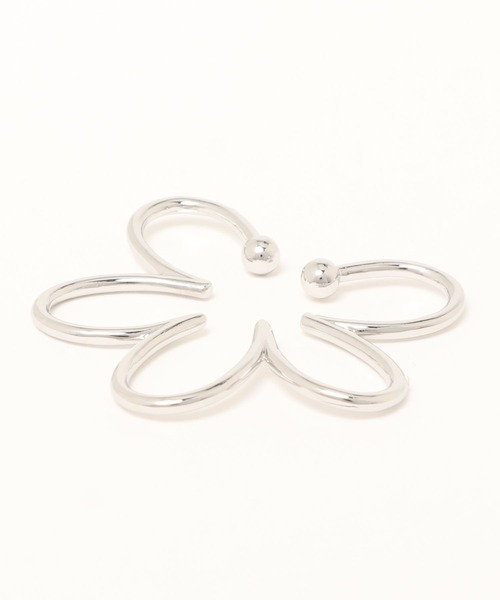 apres jour(アプレジュール)の「【apres jour×ARIAZ】おおぶりフラワーイヤーカフ(イヤーカフ・レディース・シルバー/ゴールド・FREE)」の6枚目の写真