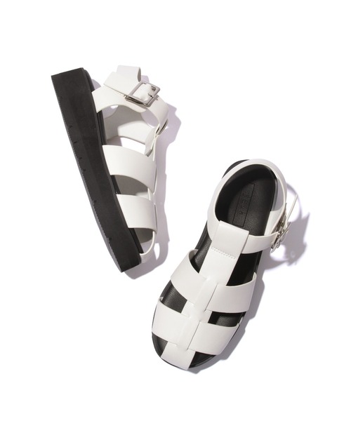 セール】【軽量】ボリュームソールソフトグルカサンダル（サンダル