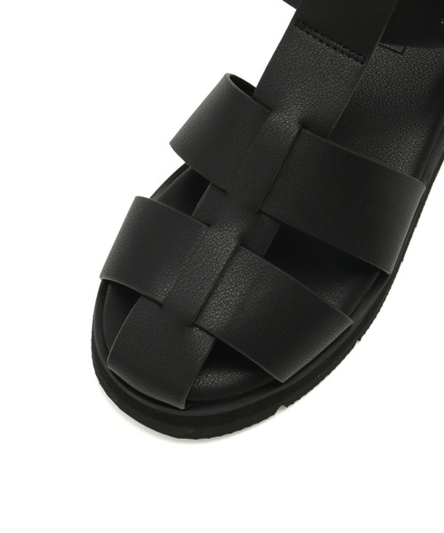 セール】【軽量】ボリュームソールソフトグルカサンダル（サンダル