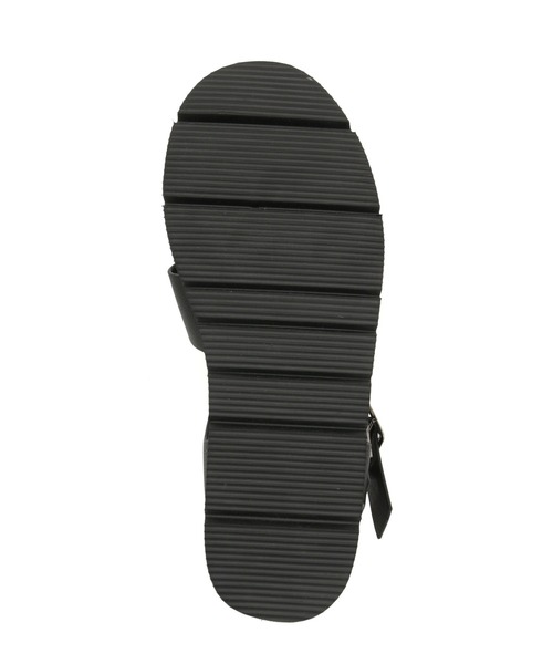 Juze（ジュゼ）の「【軽量】ボリュームソールソフトグルカサンダル（サンダル・レディース・ホワイト/ブラック・22.5cm/23.5cm/24.5cm）」の9枚目の写真