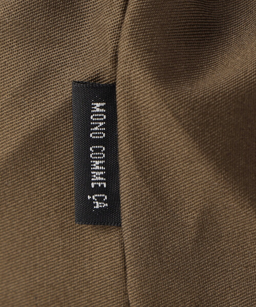 MONO　COMME CA（モノコムサ）の「巾着ランチバッグ（お弁当箱・レディース・ベージュ/ブラウン・FREE）」の9枚目の写真