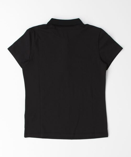 Guess(ゲス)の「Logo Polo Shirt 半袖 ポロシャツ(ポロシャツ・レディース・ブラック/ライトイエロー/ホワイト・SMALL/X-SMALL)」の4枚目の写真