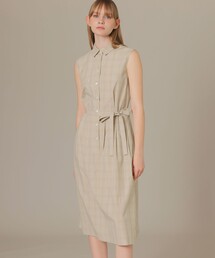 MACKINTOSH LONDON | ラインチェックコットンワンピース(ワンピース)