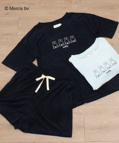 ルームウェアミッフィー miffy/ミッフィー】もこもこルームウェアワンピース chara