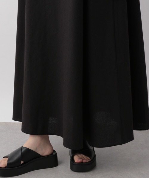 LOWRYS FARM（ローリーズファーム）の「バックリボンノースリーブワンピース　 704166（ワンピース・レディース・ブラック/ブラウン/オレンジ/アイボリー・FREE）」の19枚目の写真