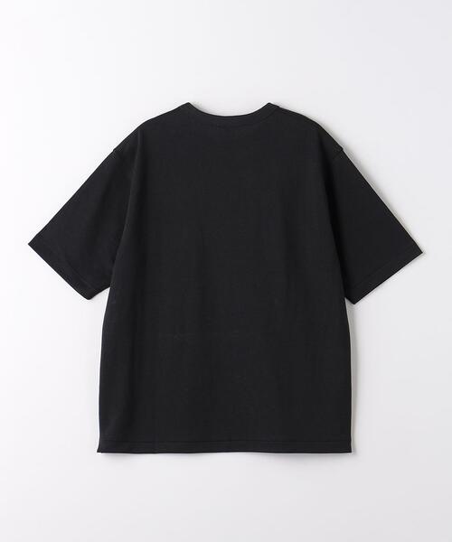 green label relaxing（グリーンレーベルリラクシング）の「KAMITO テンジク クルーネック Tシャツ（Tシャツ/カットソー・メンズ・ホワイト/ブラック・S/M/L）」の9枚目の写真