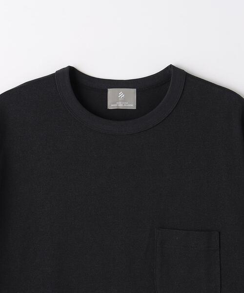 green label relaxing（グリーンレーベルリラクシング）の「KAMITO テンジク クルーネック Tシャツ（Tシャツ/カットソー・メンズ・ホワイト/ブラック・S/M/L）」の17枚目の写真