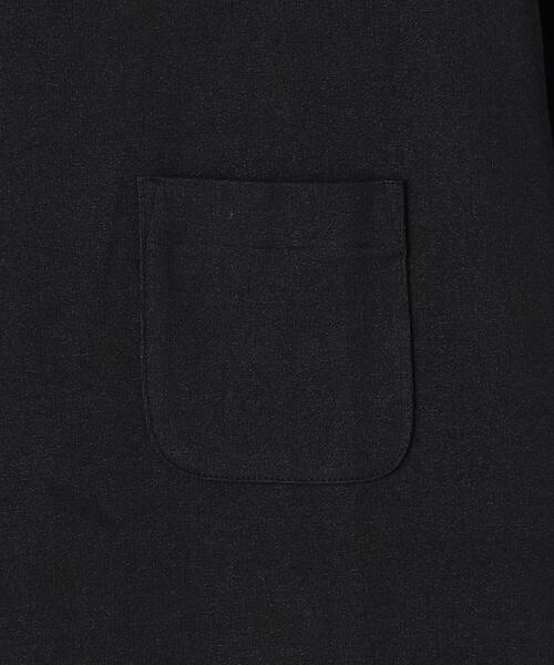 green label relaxing（グリーンレーベルリラクシング）の「KAMITO テンジク クルーネック Tシャツ（Tシャツ/カットソー・メンズ・ホワイト/ブラック・S/M/L）」の6枚目の写真