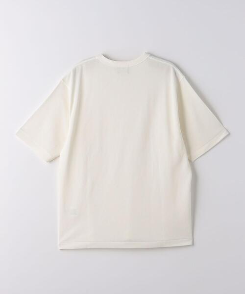 green label relaxing（グリーンレーベルリラクシング）の「KAMITO テンジク クルーネック Tシャツ（Tシャツ/カットソー・メンズ・ホワイト/ブラック・S/M/L）」の12枚目の写真