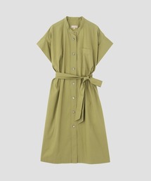 MARGARET HOWELL シルクコットンフレアワンピース II MARGARET HOWELL シルクコットンフレアワンピース II