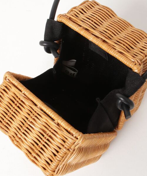 Odds（オッズ）の「ODDS/オッズ　ARAROG MINI BOX BAG アラログミニボックスバッグ（かごバッグ・レディース・ブラック・F）」の7枚目の写真