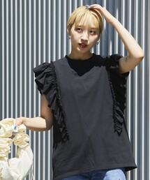 Firsthand | Firsthand/ファーストハンド オーガニックコットンフリルトップス(Tシャツ/カットソー)