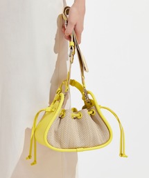 Ashby アシュビー ラフィアトートバッグ CHARLES ＆ KEITH ショルダーバッグ バッグ Ashby アシュビー