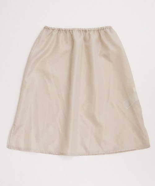 【洗える】リネンライクスキッパーフレアワンピース