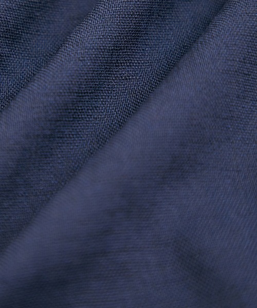 【洗える】リネンライクスキッパーフレアワンピース