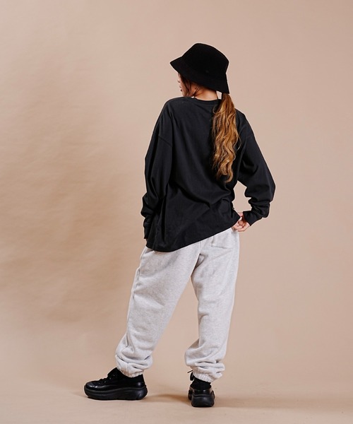 BILLABONG(ビラボン)の「BILLABONG/ビラボン ロンT オーバーサイズ オリジナルデザインプリント BD014-059(Tシャツ/カットソー・レディース・ブラック/ホワイト・M/L)」の7枚目の写真