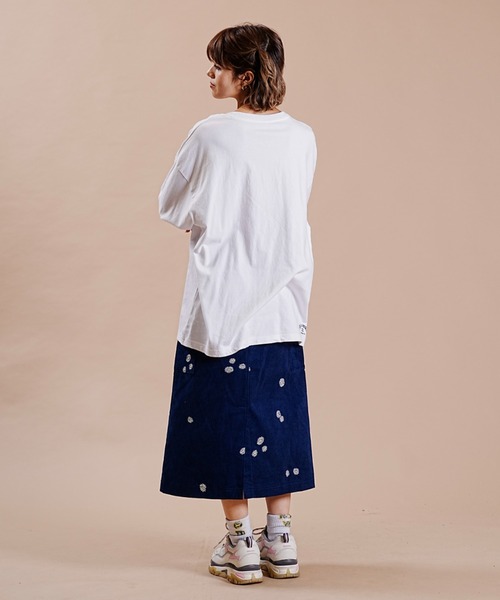 BILLABONG(ビラボン)の「BILLABONG/ビラボン ロンT オーバーサイズ オリジナルデザインプリント BD014-059(Tシャツ/カットソー・レディース・ブラック/ホワイト・M/L)」の12枚目の写真
