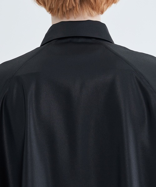 STUDIOUS(ステュディオス)の「2WAYアムンゼンリラックスS/Sシャツ(シャツ/ブラウス・メンズ・グレー/ブラック・1/2)」の10枚目の写真