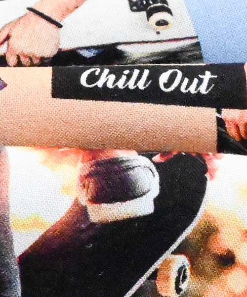 Anytime Songs（エニータイムソングス）の「アロハ BIG セットアップ（シャツ/ブラウス・キッズ・ホワイト系その他5/ホワイト系その他3/ホワイト系その他2/ブラック系その他3/オフホワイト/ネイビー系/ホワイト系その他4/ネイビー/ブラック系その他2/ブラック/ホワイト系その他/ブラック系その他・160/140/150）」の14枚目の写真